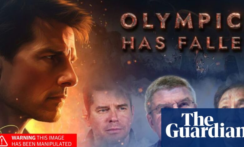 Russia targets Paris Olympics with deepfake Tom Cruise video | Artificial intelligence (AI) Russia targets Paris Olympics with deepfake Tom Cruise video | Artificial intelligence (AI)