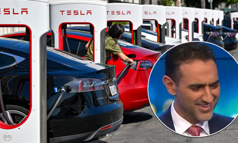 Clash over electric vehicle ‘misinformation’ in awkward TV moment Clash over electric vehicle ‘misinformation’ in awkward TV moment