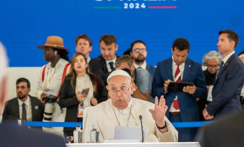The pope wants to be involved in artificial intelligence talks The pope wants to be involved in artificial intelligence talks