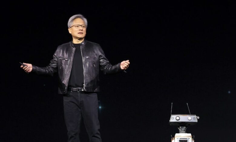 Nvidia CEO Jensen Huang Pushes Robot Revolution in Taiwan Tech Speech Nvidia CEO Jensen Huang Pushes Robot Revolution in Taiwan Tech Speech