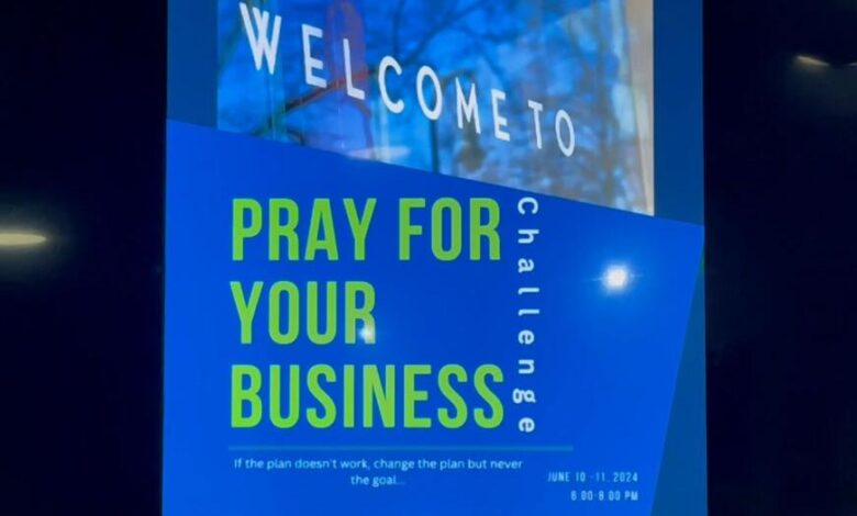 Pray for Your Business Challenge supports faith-based entrepreneurs in startups | Homepage Pray for Your Business Challenge supports faith-based entrepreneurs in startups | Homepage