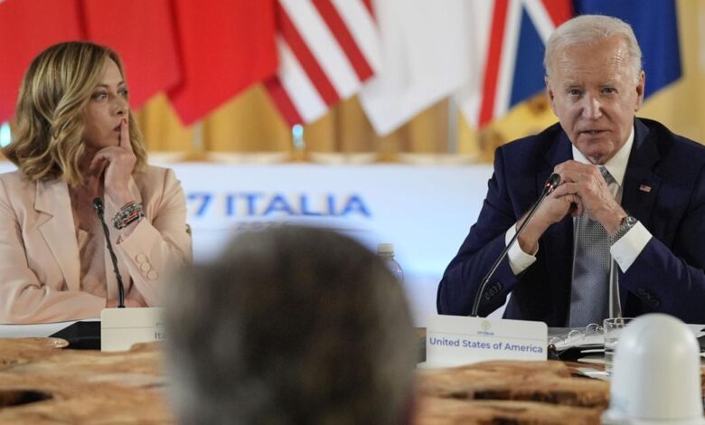 G7 leaders tackle migration, artificial intelligence on the second day of their summit in Italy | Business G7 leaders tackle migration, artificial intelligence on the second day of their summit in Italy | Business