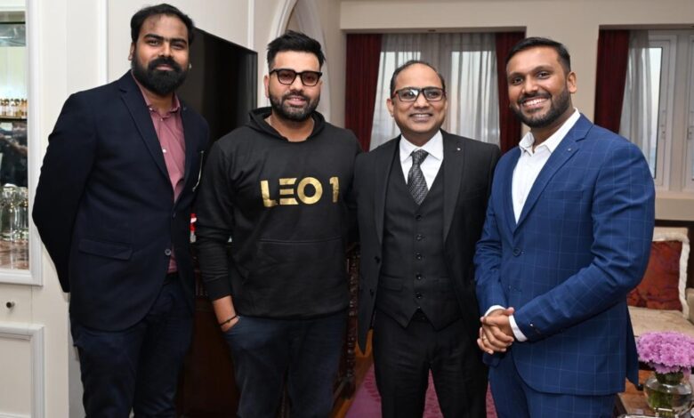 Cricket Star Rohit Sharma invests in fintech sector with LEO1 Cricket Star Rohit Sharma invests in fintech sector with LEO1
