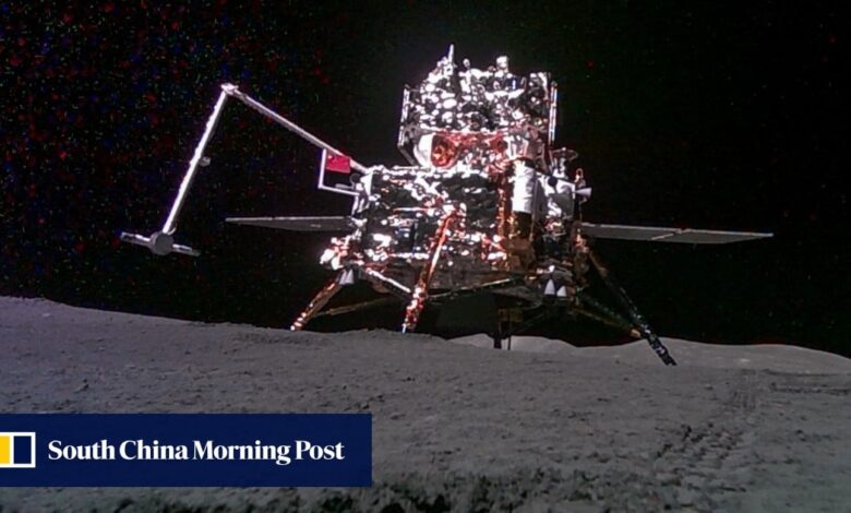 China’s historic Chang’e-6 selfie from moon’s far side taken with AI China’s historic Chang’e-6 selfie from moon’s far side taken with AI