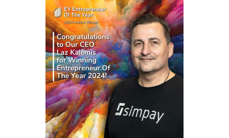 EY Announces Lazaros Kalemis of Simpay as an Entrepreneur of the Year® 2024 Greater Philadelphia Award Winner EY Announces Lazaros Kalemis of Simpay as an Entrepreneur of the Year® 2024 Greater Philadelphia Award Winner