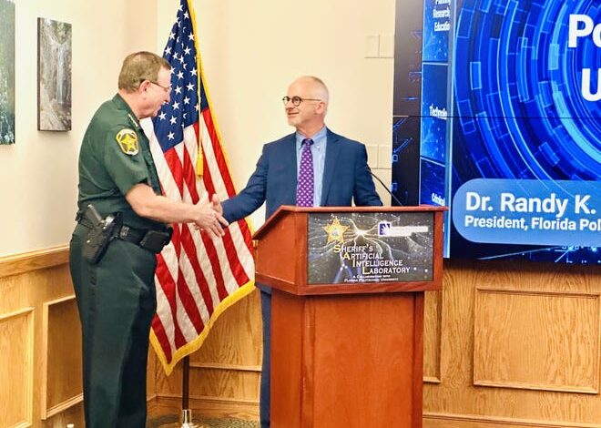 Polk sheriff creates AI Laboratory with Florida Polytechnic Polk sheriff creates AI Laboratory with Florida Polytechnic