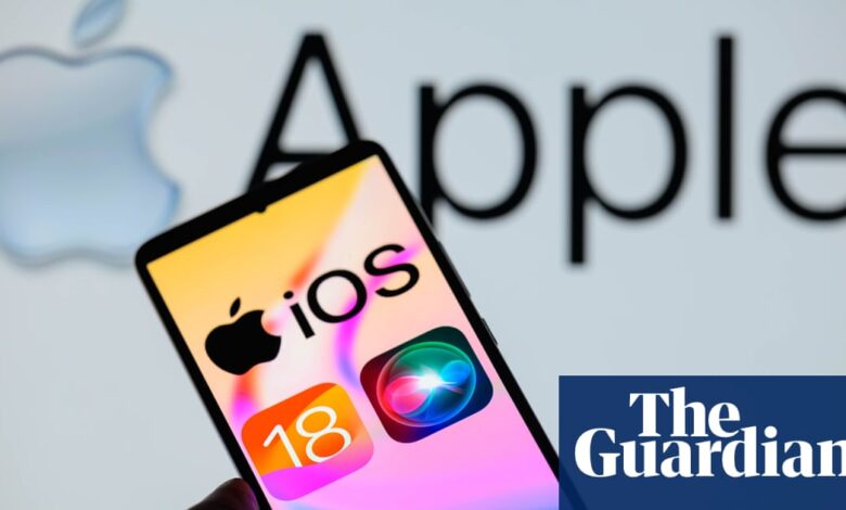 Apple push into AI could spark smartphone upgrade ‘supercycle’ | Artificial intelligence (AI) Apple push into AI could spark smartphone upgrade ‘supercycle’ | Artificial intelligence (AI)