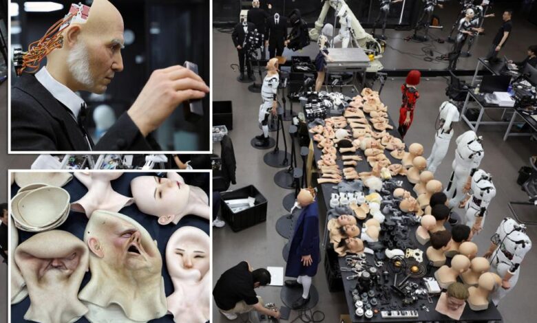 Chinese company develops human-like robots that can display complex facial expressions, emotions Chinese company develops human-like robots that can display complex facial expressions, emotions