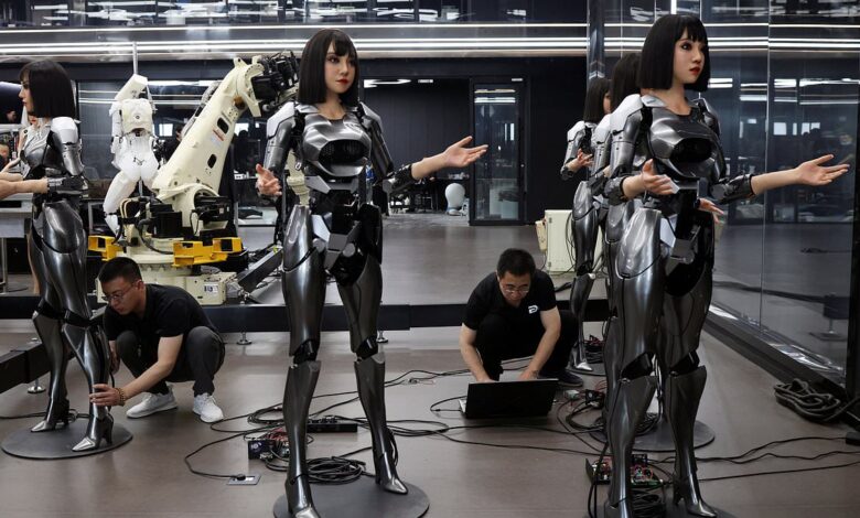 Inside China’s terrifying humanoid robot factory as scientists develop machines ‘with emotions’ Inside China’s terrifying humanoid robot factory as scientists develop machines ‘with emotions’
