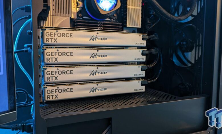 GIGABYTE’s new AI TOP gear lets you train and run generative AI models at home GIGABYTE’s new AI TOP gear lets you train and run generative AI models at home