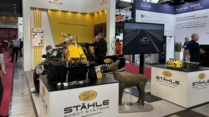 EXPO NEWS Day 1: Stähle displays its advanced driving robots EXPO NEWS Day 1: Stähle displays its advanced driving robots