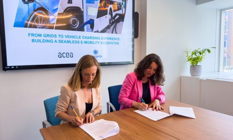Electric charging industry and vehicle makers team up on e-mobility ecosystem development – ACEA Electric charging industry and vehicle makers team up on e-mobility ecosystem development – ACEA