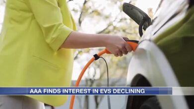 AAA sees interest in EVs declining