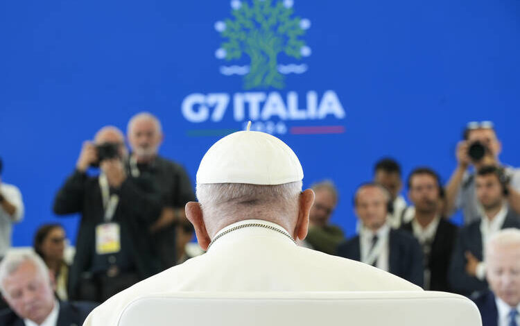 Pope Francis tells G7: A.I., ‘an exciting and fearsome tool,’ needs urgent political action Pope Francis tells G7: A.I., ‘an exciting and fearsome tool,’ needs urgent political action