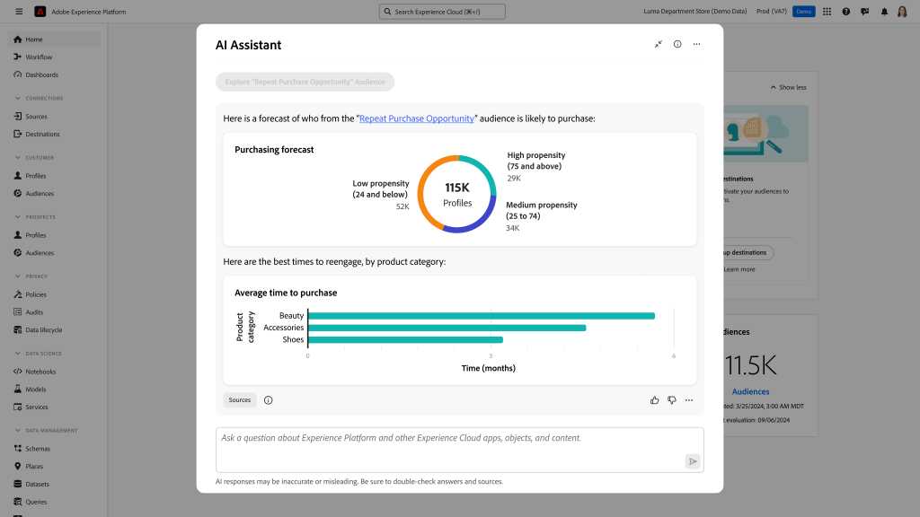 Adobe's  AI assistant