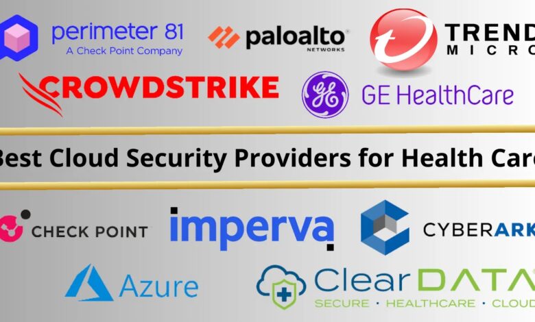 Best Cloud Security Providers for Healthcare Services Best Cloud Security Providers for Healthcare Services