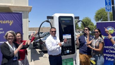 Comite Civico, City of Calipatria Unveil 4 EV Charging Stations