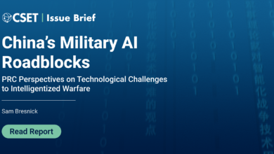 China’s Military AI Roadblocks | Center for Security and Emerging Technology