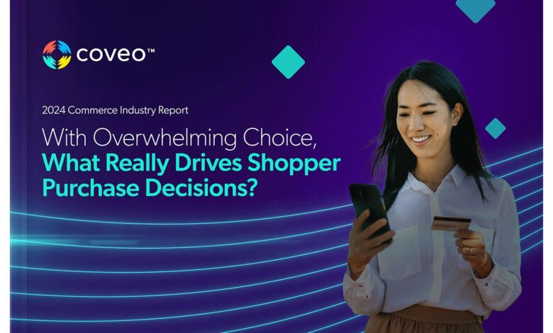 Coveo’s 2024 Commerce Industry Report Finds More Than 70% of Consumers are Expecting Generative AI to Enhance Their Online Shopping Experience Coveo’s 2024 Commerce Industry Report Finds More Than 70% of Consumers are Expecting Generative AI to Enhance Their Online Shopping Experience