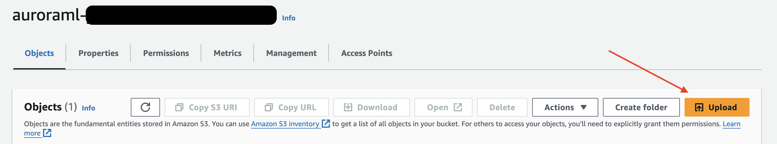 Upload documents to S3 Bucket