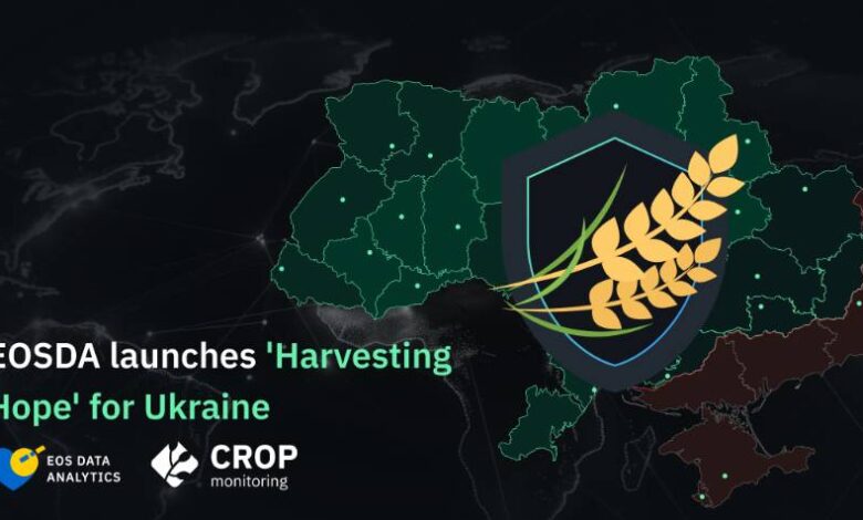 EOS Data Analytics Launches ‘Harvesting Hope’ to Support Ukraine’s Farmers Amid Ongoing War EOS Data Analytics Launches ‘Harvesting Hope’ to Support Ukraine’s Farmers Amid Ongoing War