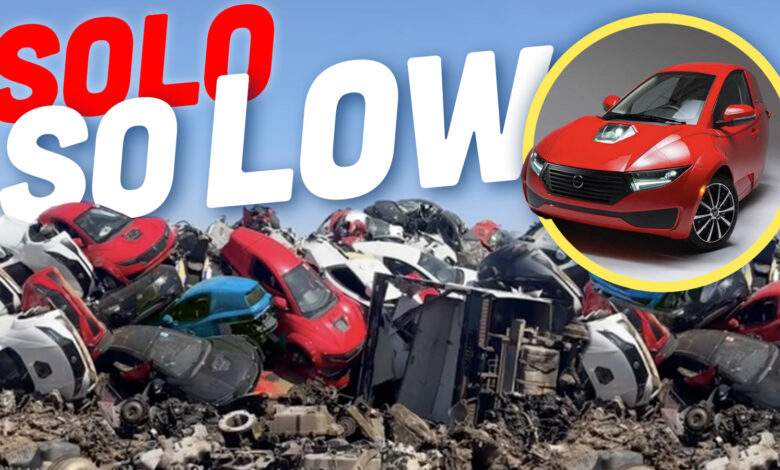 Piles Of Cheap Three-Wheel Electric Cars Are Dying In A Junkyard Piles Of Cheap Three-Wheel Electric Cars Are Dying In A Junkyard