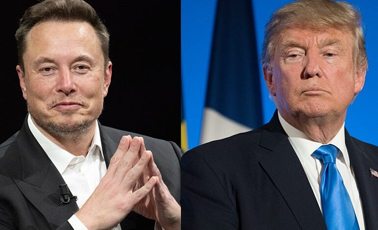 Trump Praises Electric Vehicles, Elon Musk In One Speech; Blames EVs For Destroying Bridges In Another – Tesla (NASDAQ:TSLA) Trump Praises Electric Vehicles, Elon Musk In One Speech; Blames EVs For Destroying Bridges In Another – Tesla (NASDAQ:TSLA)