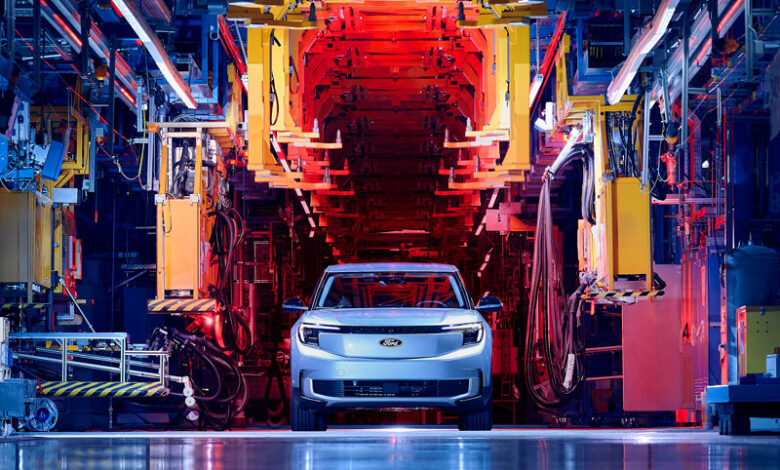 Mass Production of New All-electric Explorer Starts at Ford’s EV Plant in Germany Mass Production of New All-electric Explorer Starts at Ford’s EV Plant in Germany
