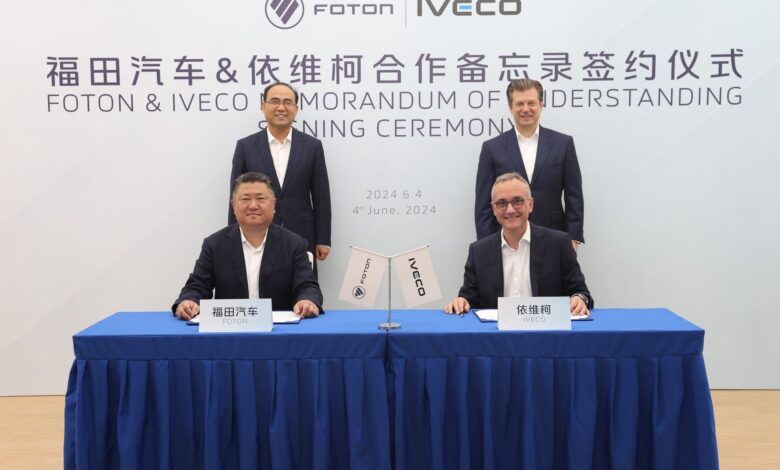 FOTON and IVECO Forge EV Partnership FOTON and IVECO Forge EV Partnership