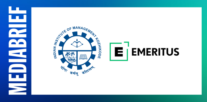 IIM Kozhikode and Emeritus launch professional certificate programme in Product Management IIM Kozhikode and Emeritus launch professional certificate programme in Product Management