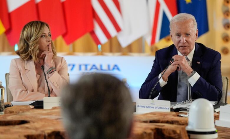 G7 leaders tackle migration, AI and economic security on second and final day of summit in Italy – Lowell Sun G7 leaders tackle migration, AI and economic security on second and final day of summit in Italy – Lowell Sun