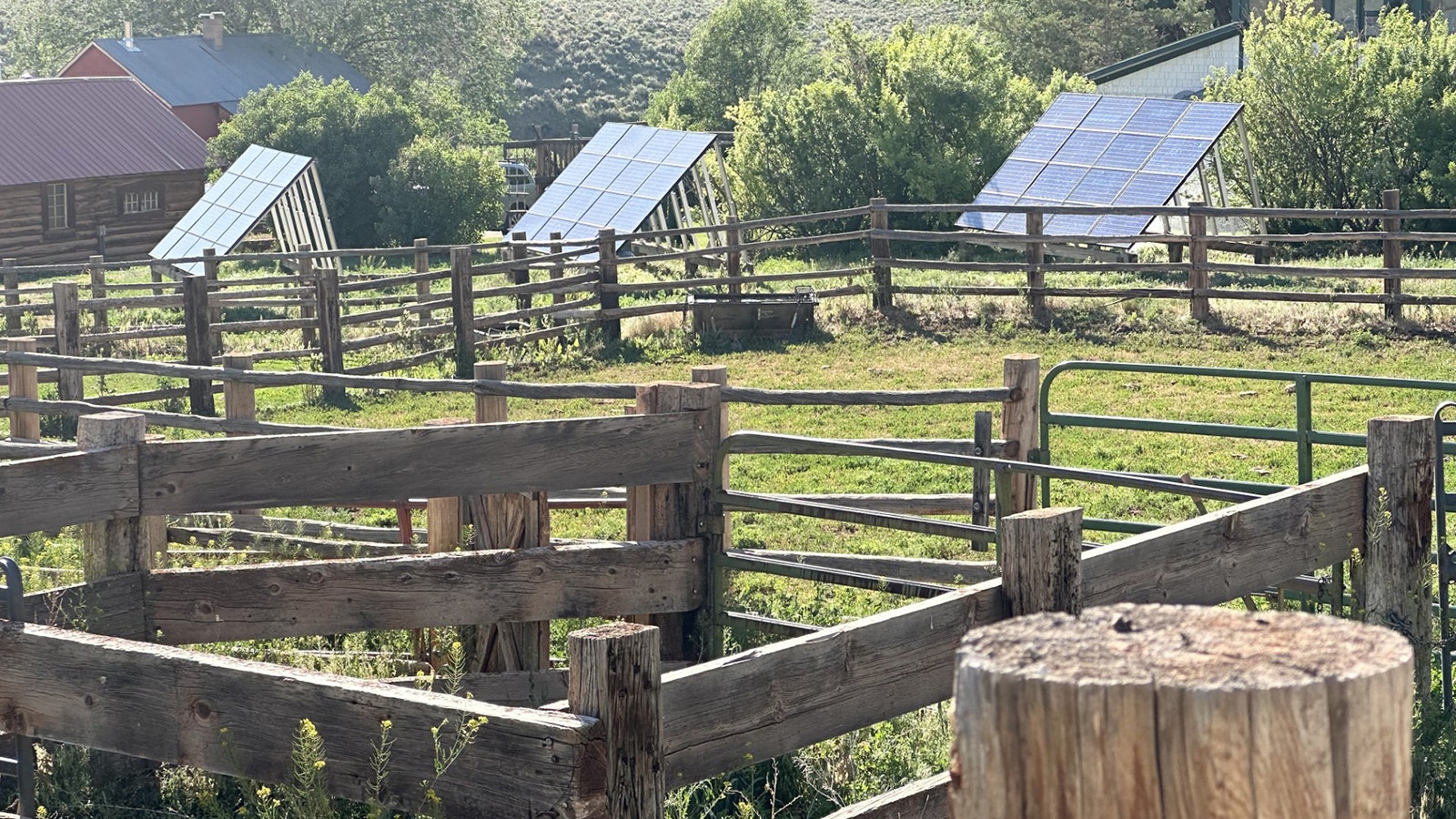 This solar-powered EV charging station on the 5,000-acre Red Canyon Ranch in the middle of nowhere near Lander, Wyoming, was put there as part of a test to see how EVs perform in the brutal Wyoming weather and rugged terrain.