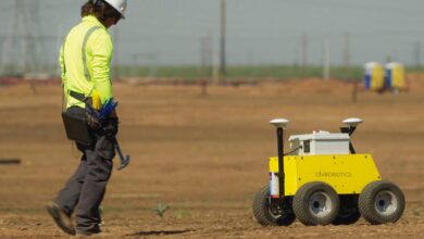 Improving Surveying Efficiency by Using Robots and Precision Positioning