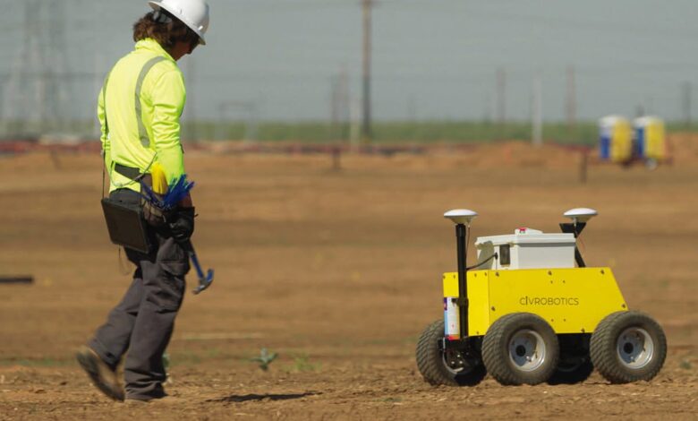 Improving Surveying Efficiency by Using Robots and Precision Positioning Improving Surveying Efficiency by Using Robots and Precision Positioning