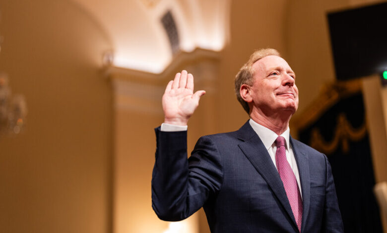 Lawmakers Question Brad Smith About Microsoft’s China Business Lawmakers Question Brad Smith About Microsoft’s China Business