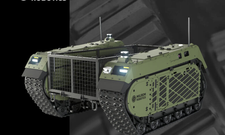 Milrem Robotics intros Starlink-equipped combat support Unmanned Ground Vehicle – SatNews Milrem Robotics intros Starlink-equipped combat support Unmanned Ground Vehicle – SatNews