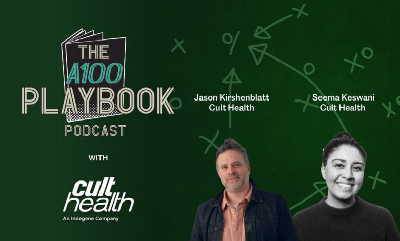 The A100 Playbook Podcast | CultHealth: Need more than just artificial intelligence? Try Creative Intelligence. The A100 Playbook Podcast | CultHealth: Need more than just artificial intelligence? Try Creative Intelligence.