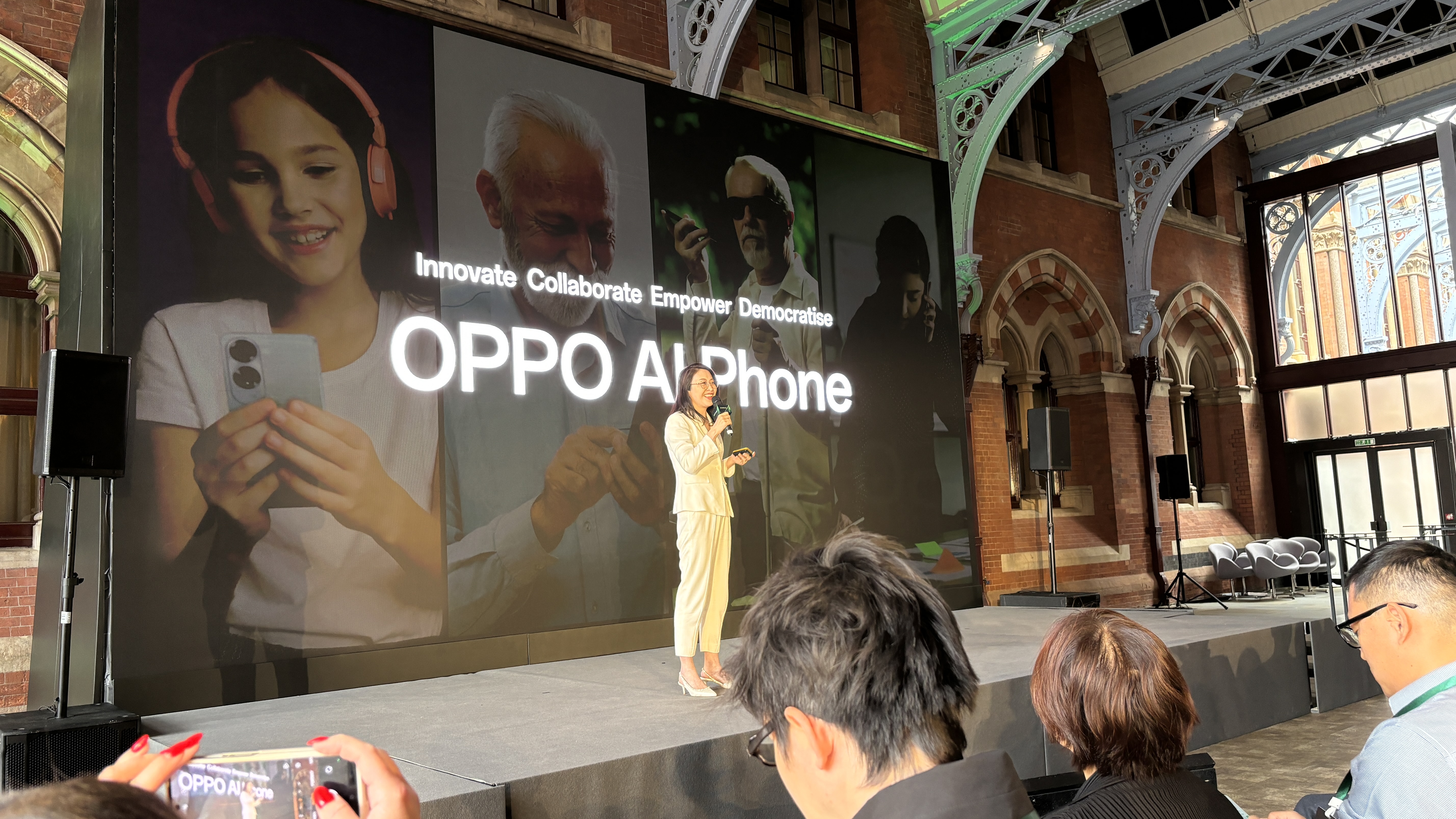 Oppo executive Nicole Zhang