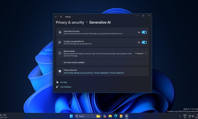 Windows 11 24H2 adds new privacy settings to manage AI features Windows 11 24H2 adds new privacy settings to manage AI features