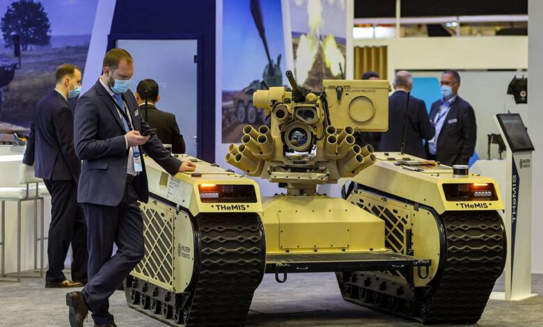 Estonian-made combat robots in Ukraine now come with Starlink Estonian-made combat robots in Ukraine now come with Starlink