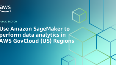 Use Amazon SageMaker to perform data analytics in AWS GovCloud (US) Regions