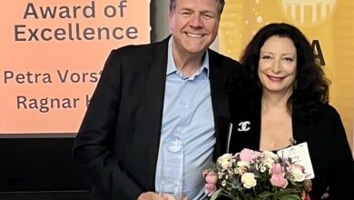 serial entrepreneurs Petra Vorsteher and Ragnar Kruse receive GABA Award of Excellence