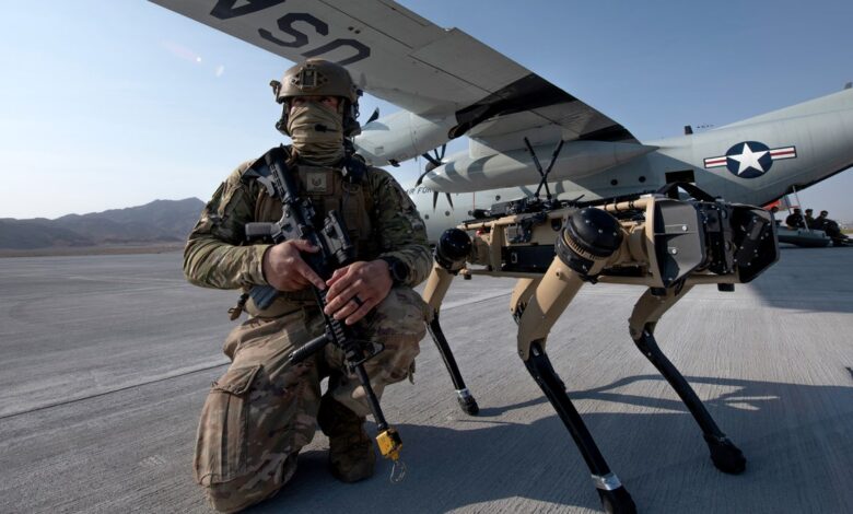 Let Slip the Robot Dogs of War Let Slip the Robot Dogs of War