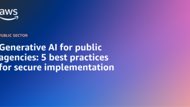 Generative AI for public agencies: 5 best practices for secure implementation