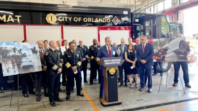 With electric vehicle use on the rise, Navarre area fire chiefs discuss fire safety