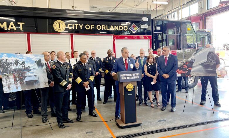 With electric vehicle use on the rise, Navarre area fire chiefs discuss fire safety With electric vehicle use on the rise, Navarre area fire chiefs discuss fire safety