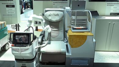 Emirates tests autonomous robots that clean cabin seats