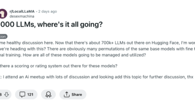 With 700,000 Large Language Models (LLMs) On Hugging Face Already, Where Is The Future of Artificial Intelligence AI Headed?