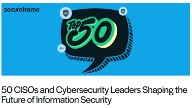 50 CISOs & Cybersecurity Leaders Shaping the Future