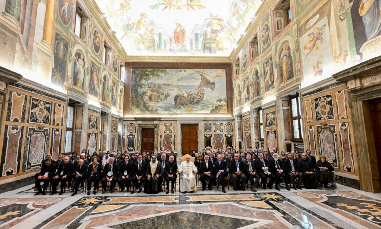 Pope Francis addresses G-7 in role of adviser on AI Pope Francis addresses G-7 in role of adviser on AI